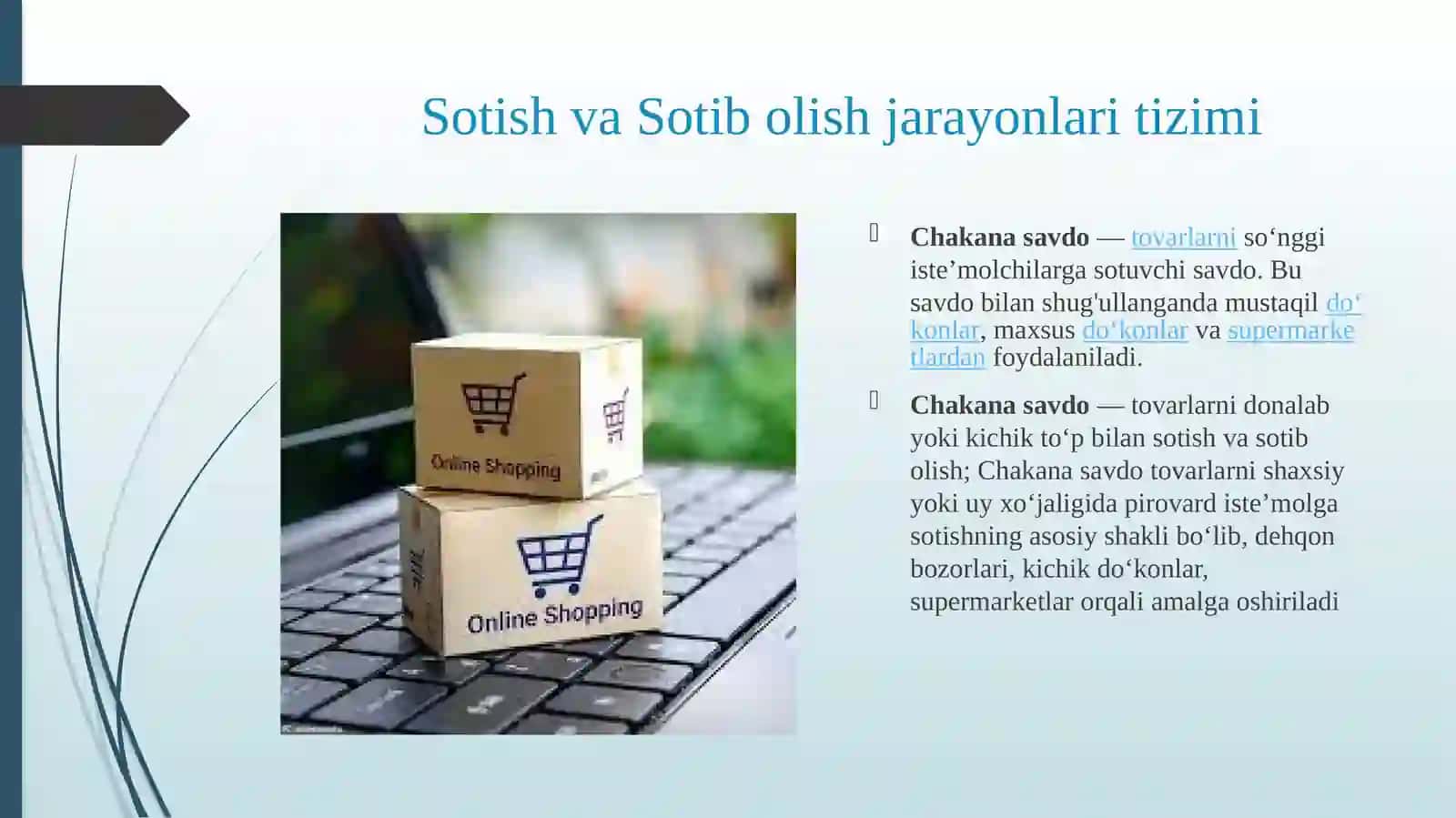 Sotish va Sotibolish jarayonlari 4