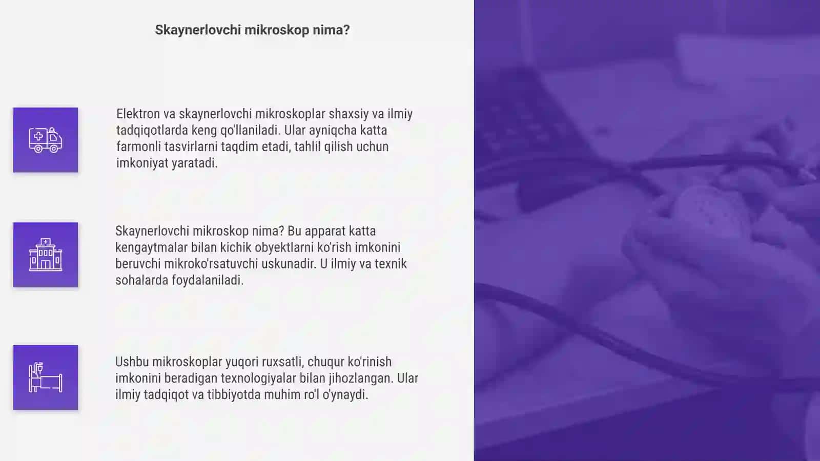Elektron va skaynerlovchi mikroskopiya 4