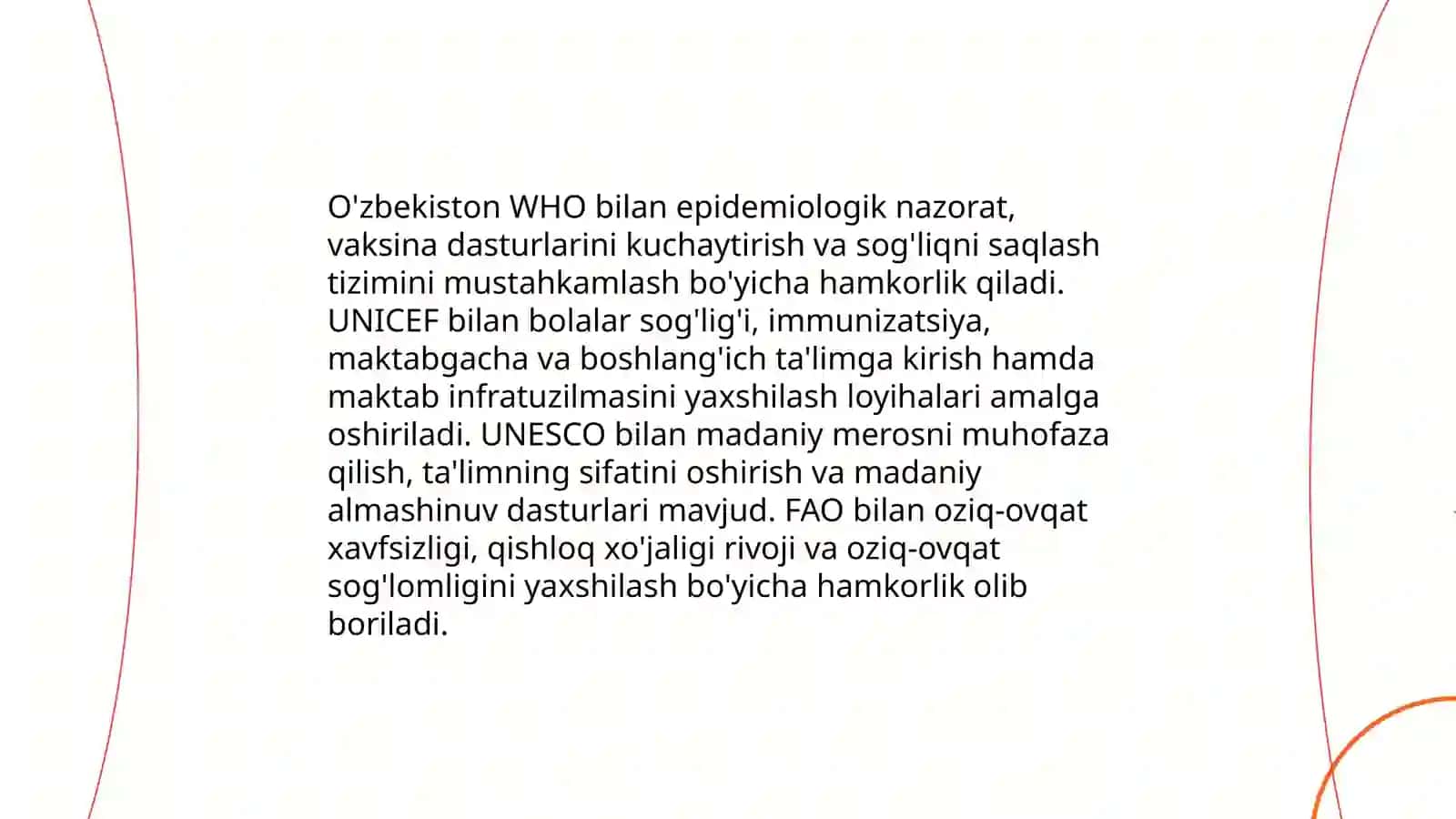 O'zbekiston va BMT: milliy rivojlanish va xavfsizlik sohasidagi hamkorlik 4