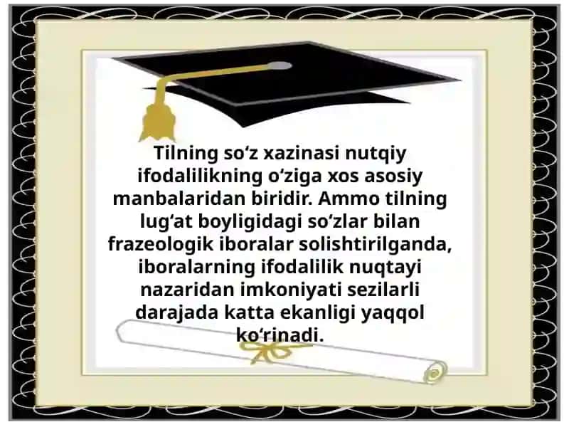 Ifodalilik va Ibora 4