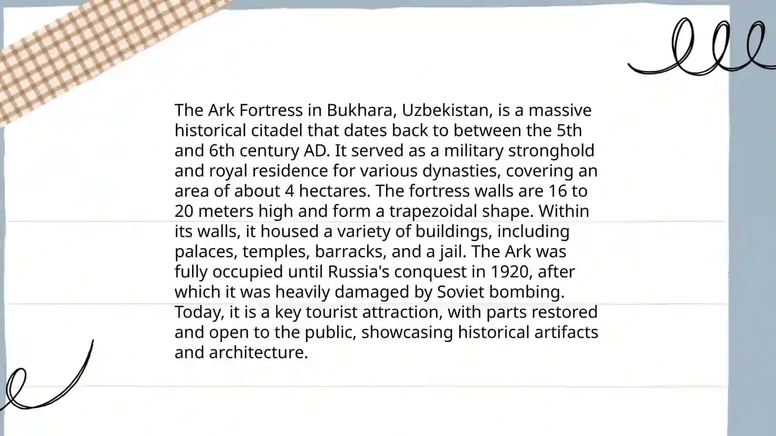The sights of Uzbekistan 4
