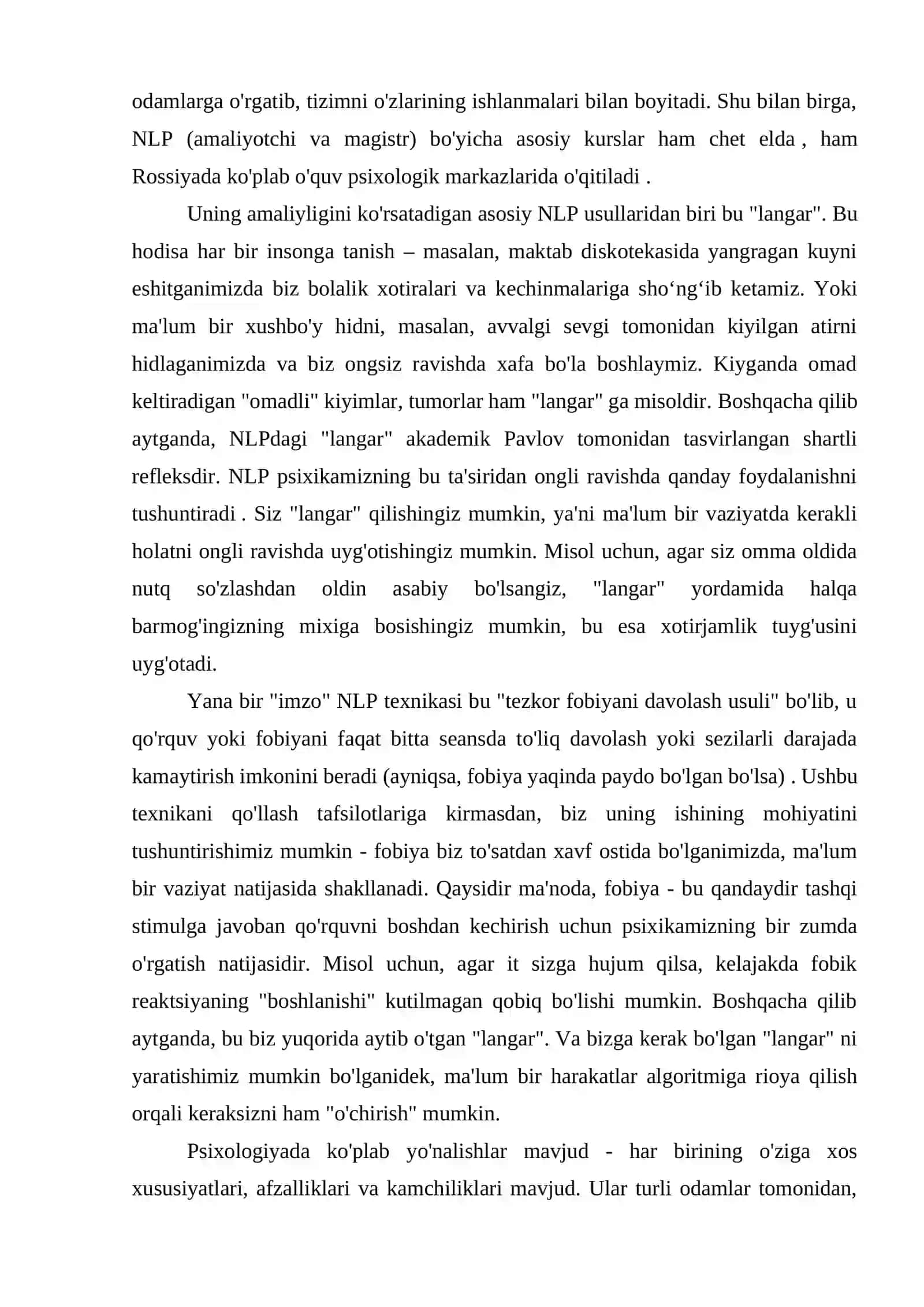 Neyrolingvistik dasturlash 4