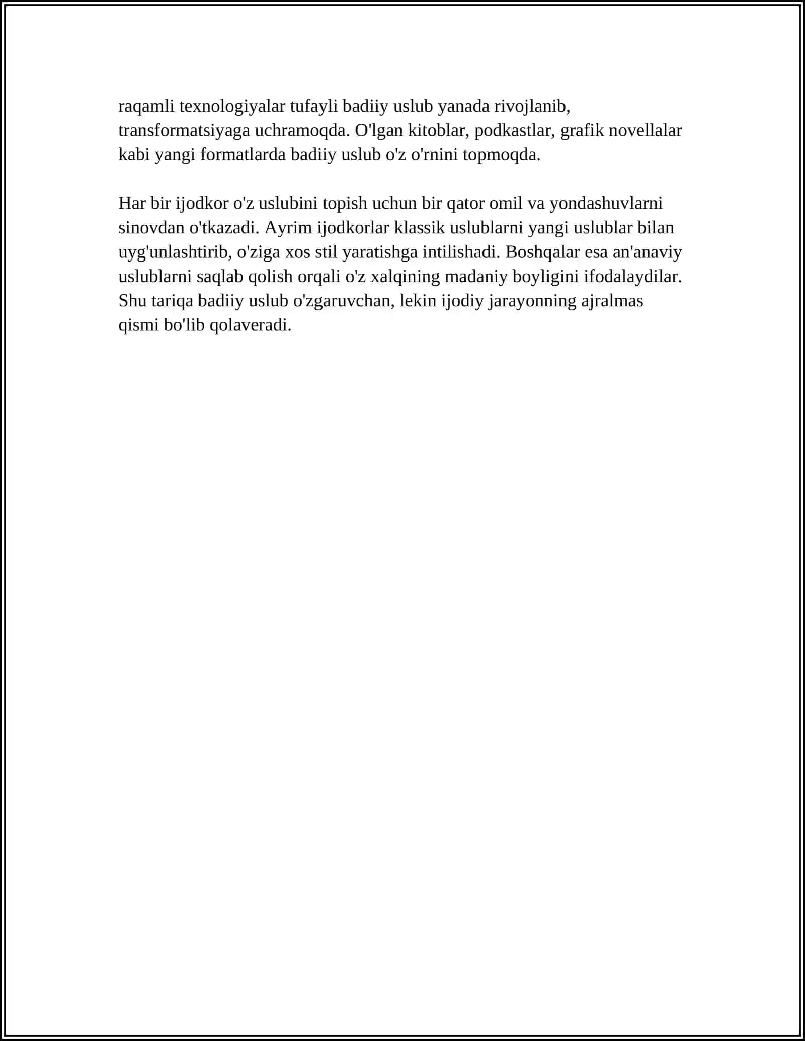 BADIIY USLUB VA UNING XUSUSIYATLARI 4
