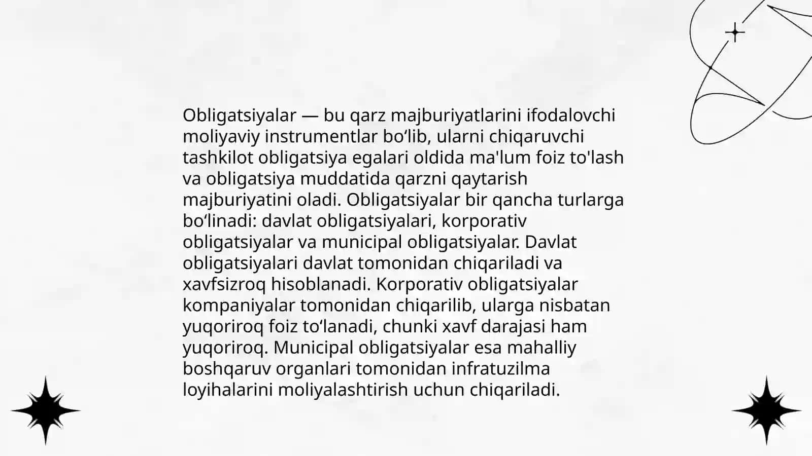 Obligatsiyalar 4