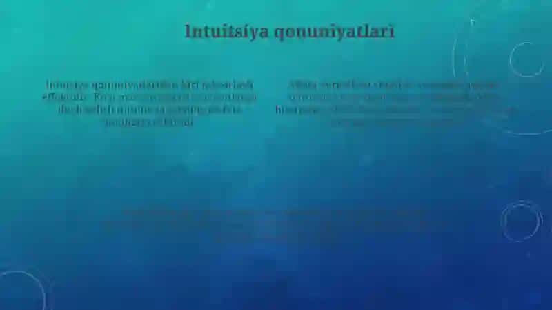 Sezgivauningqonuniyatlari 4