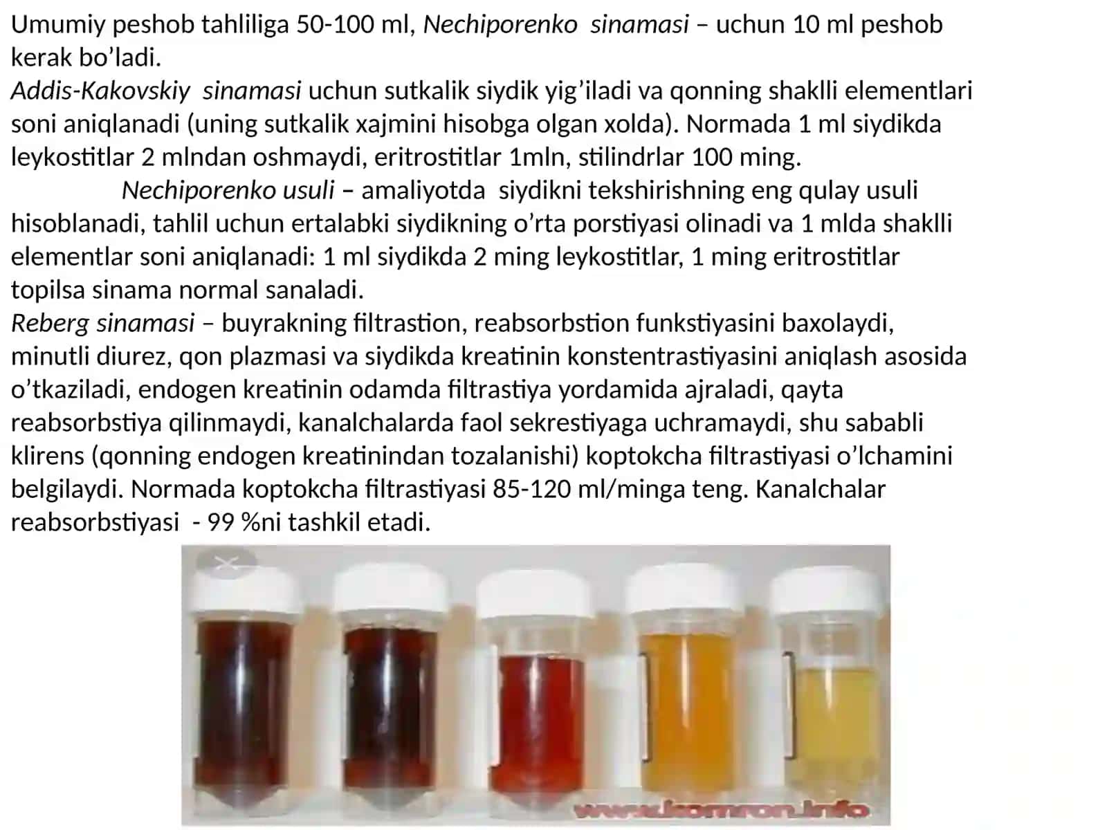 LABORATORIYA TEKSHIRUVI UCHUN MATERIALLAR YIG’ISH 4