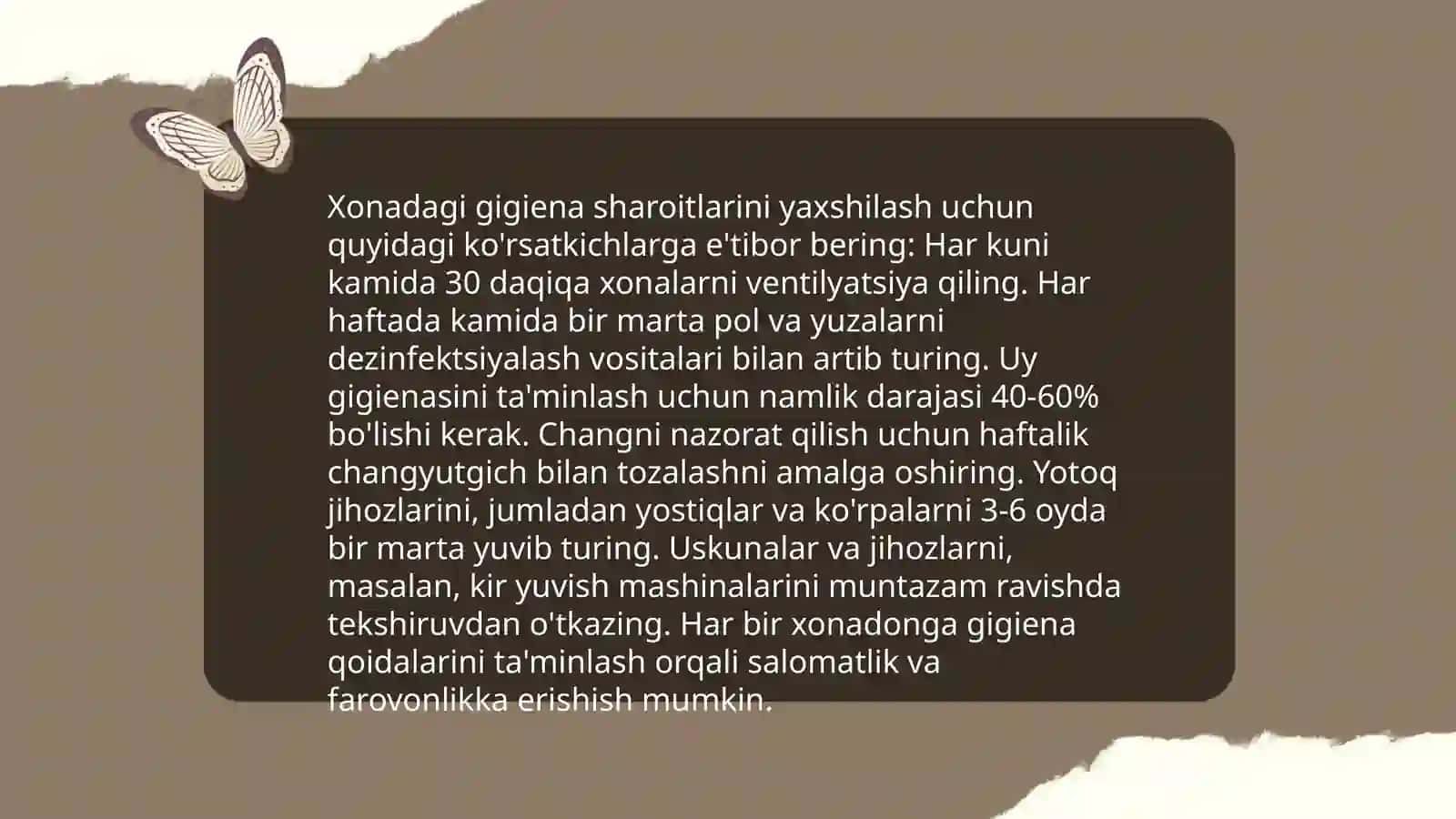 Bolalar va o'smirlar gigienasining umumiy asoslari 4