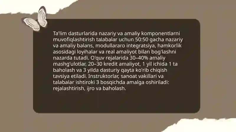 Nazariy bilim va amaliy kónikmalar 4
