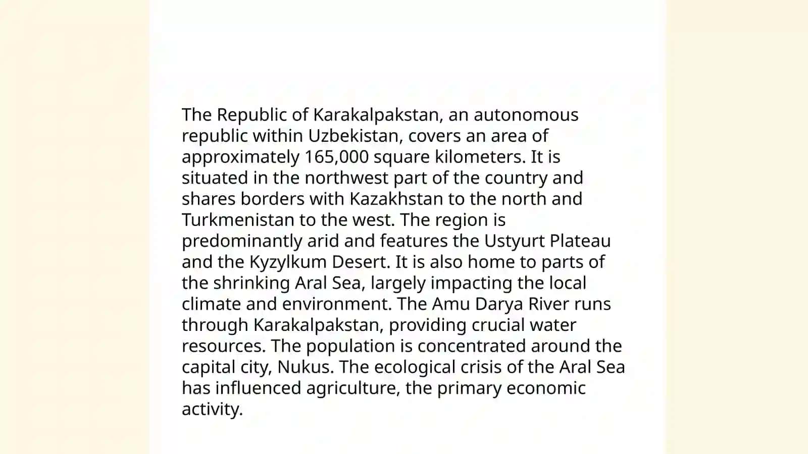 History of Republic of Karakalpakstan 4