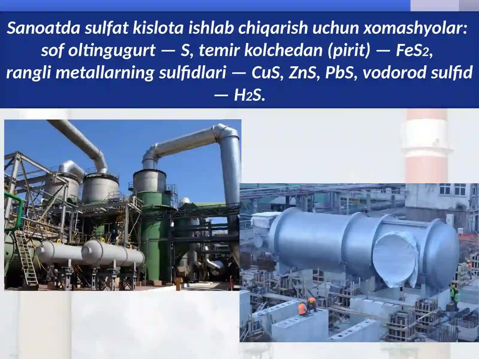 Sanoatda sulfatkislota ishlab chiqarish 4