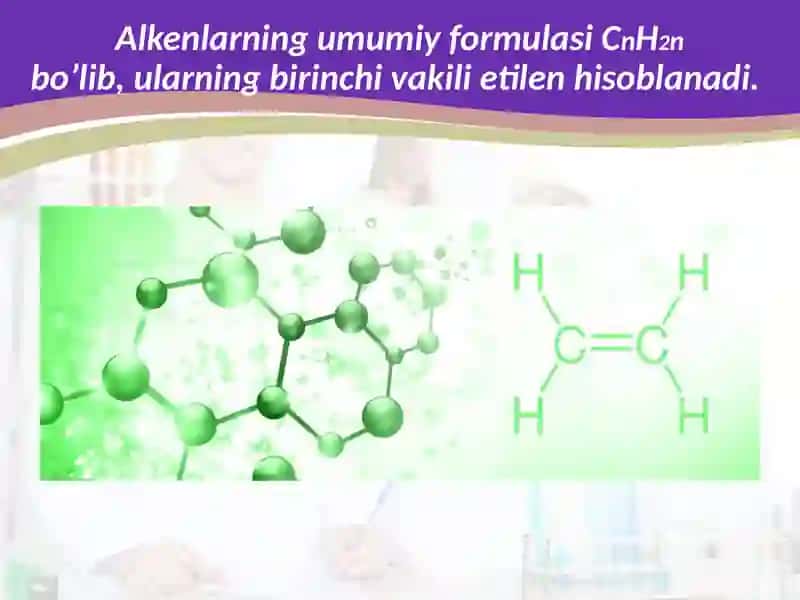 Alkenlar vaularning nomenklaturasi 4