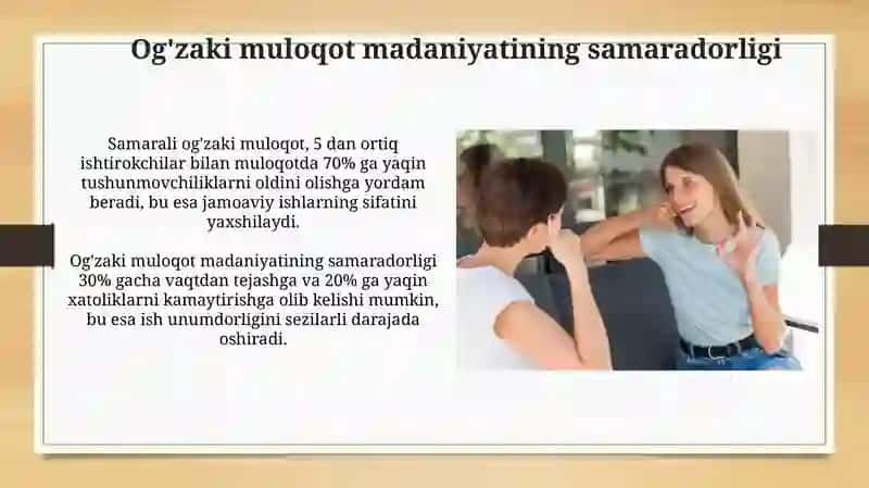 Og'zaki Muloqot Madaniyatini Shakillantirish 4