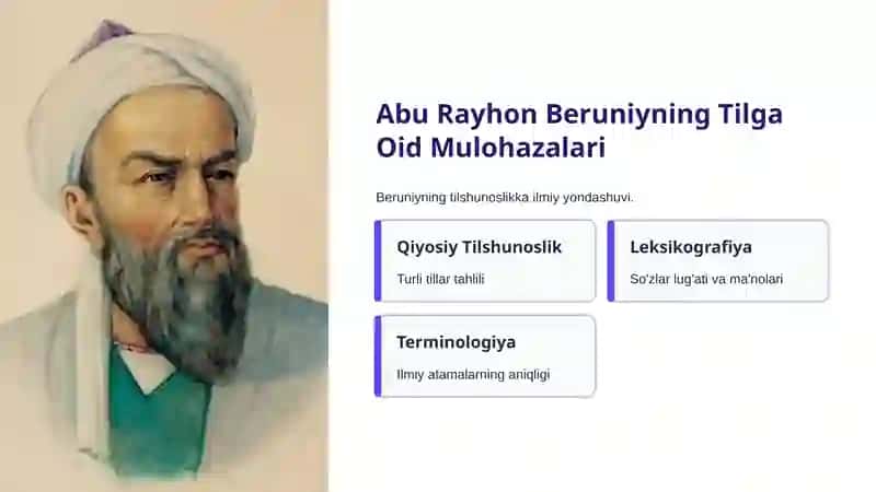 Sharq mutafakkirlarining til shakllanishiga oid qarashlari 4
