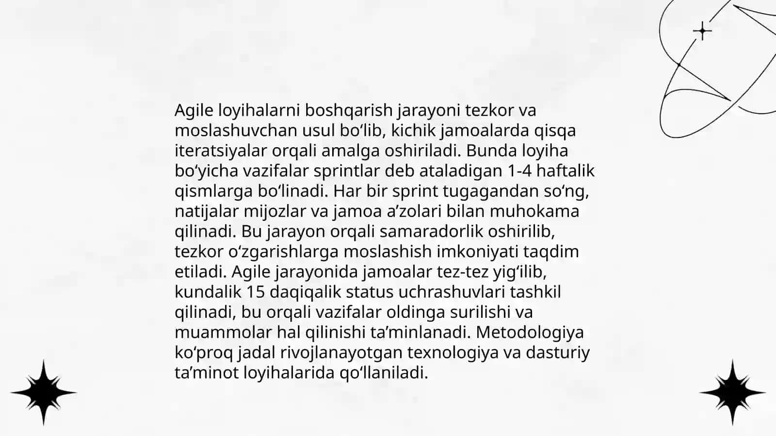 IT loyihalarni boshqarish: Agile, Scrum, Kanban 4