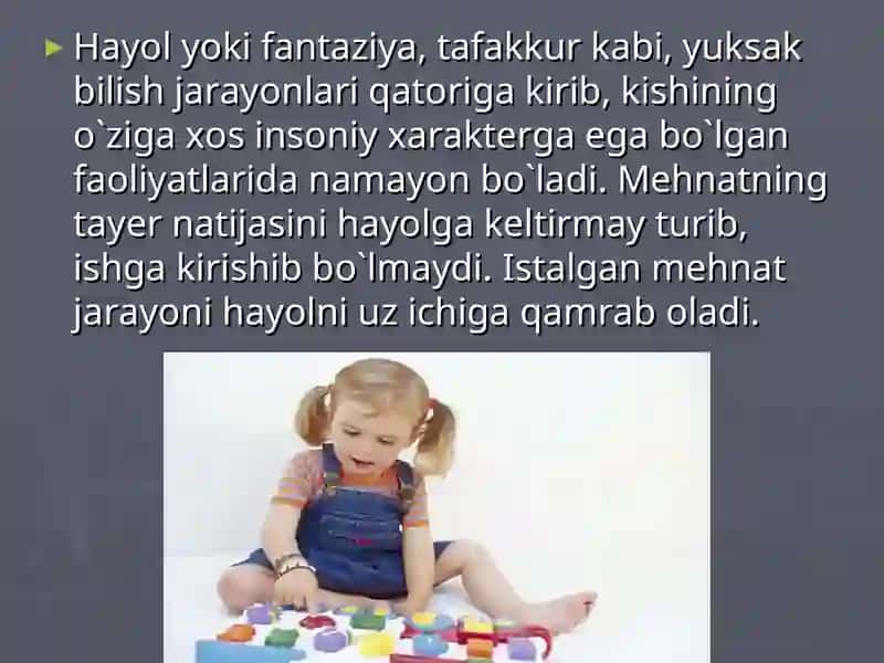 Hayol haqida tushuncha 4