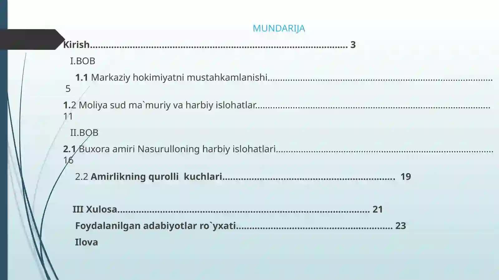 Buxoroning harbiy salohiyatlari 4