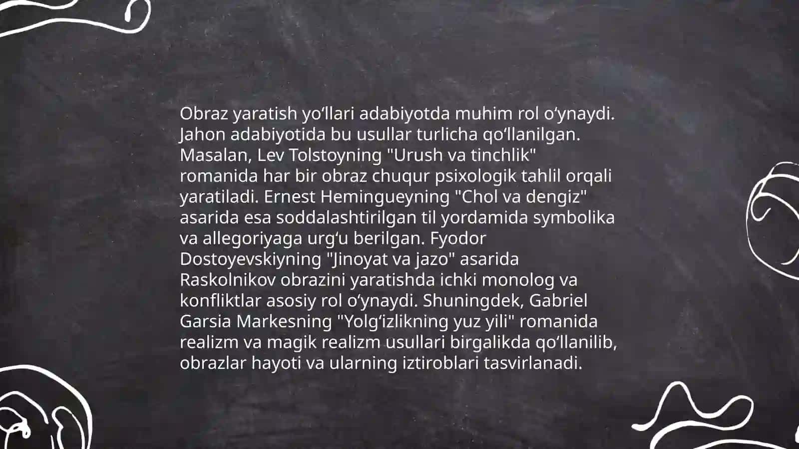 Badiiy asar tuzilishi va obrazlar tasnifi 4