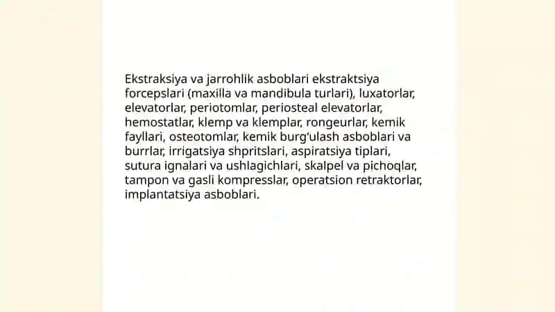 Stomatologik asboblar 4