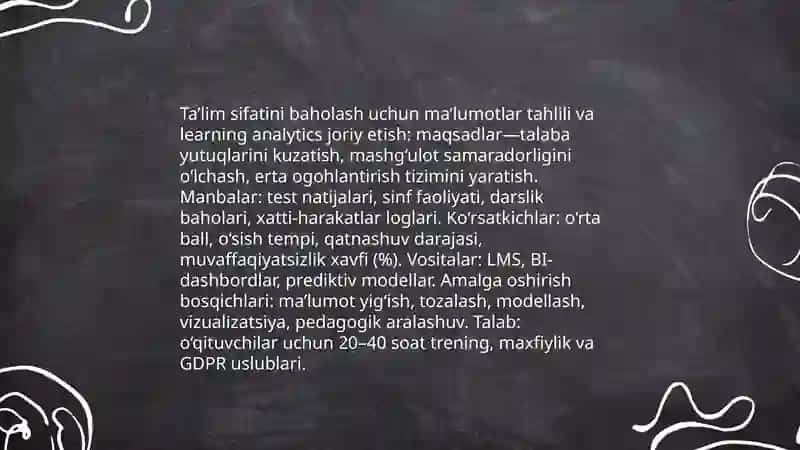 Ta’lim jarayonlarini raqamlashtirish 4