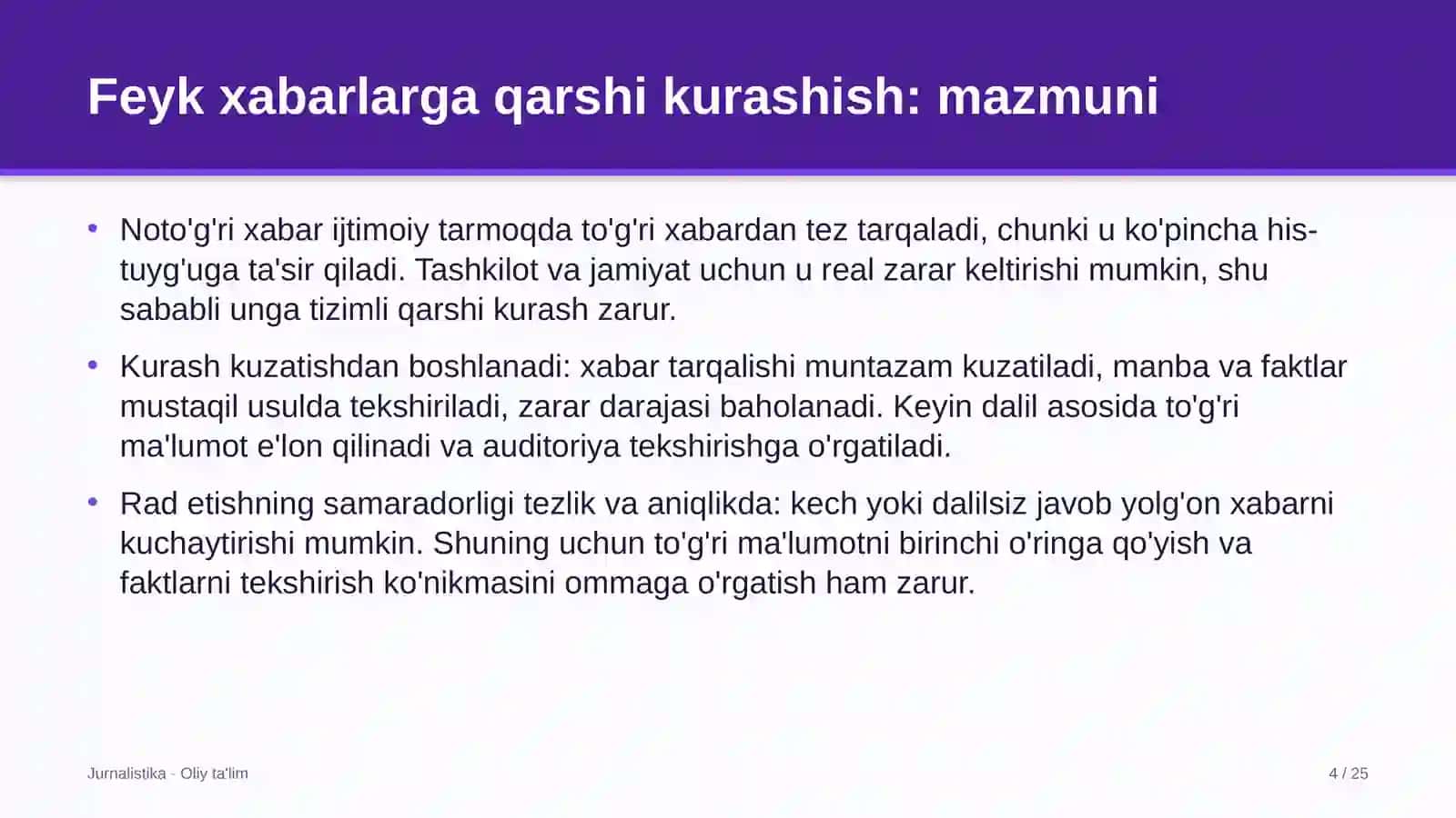 Davlat-xususiy sheriklik loyihalarida feyk xabarlarga qarshi kurashish 4