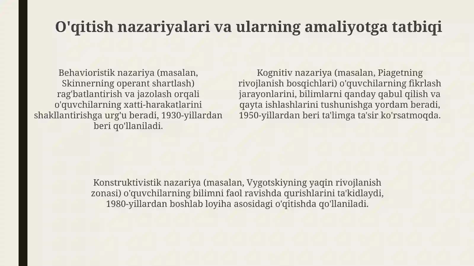 Ta'lim psixologiyasi 4