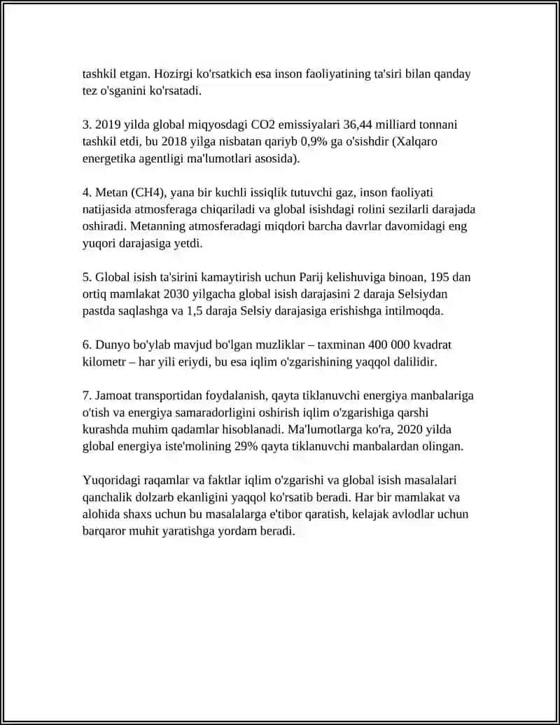 GLOBAL EKALOGIK MUAMMOLAR 4