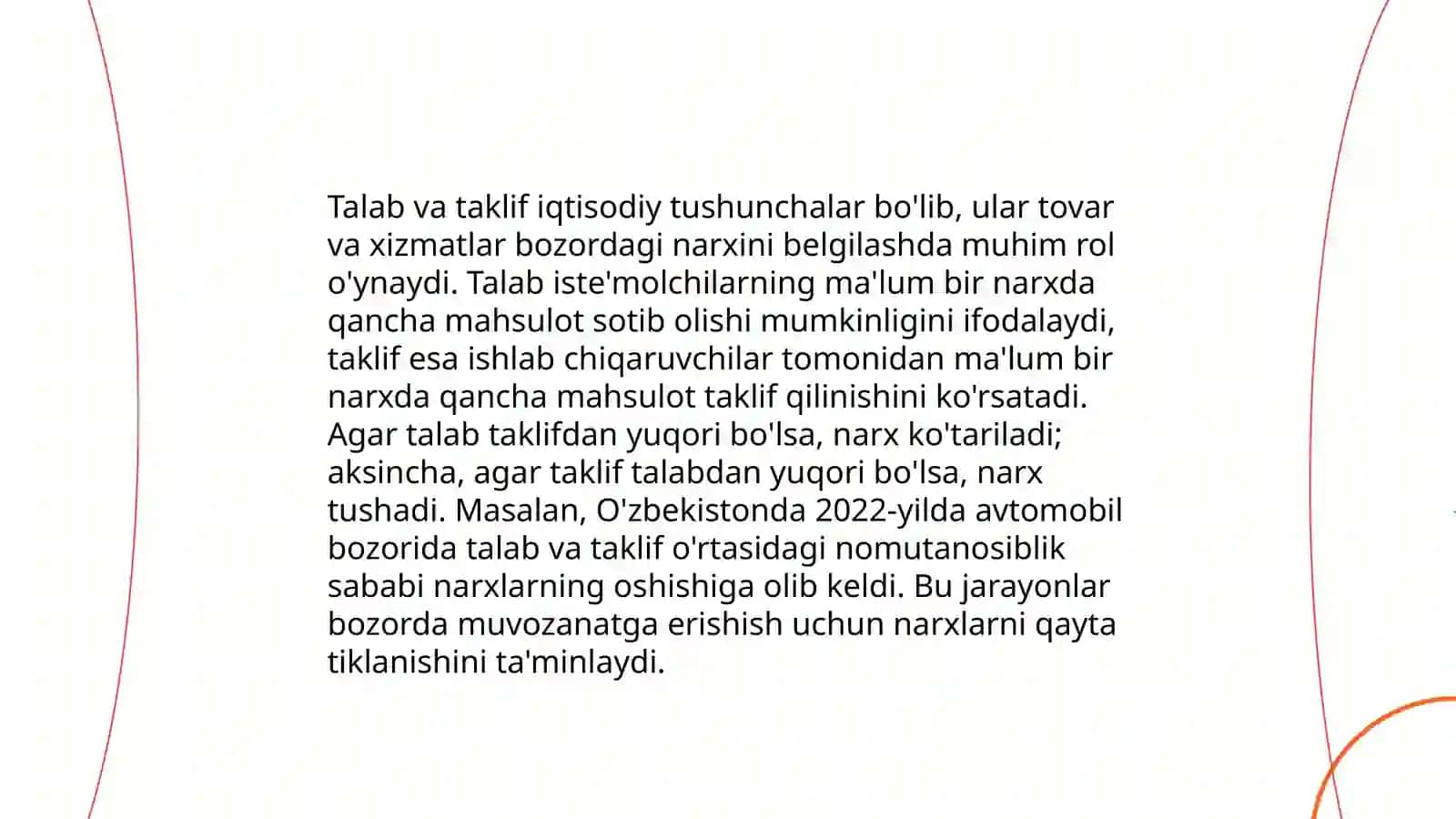 Narx va unga taʼsir qiluvchi omillar 4