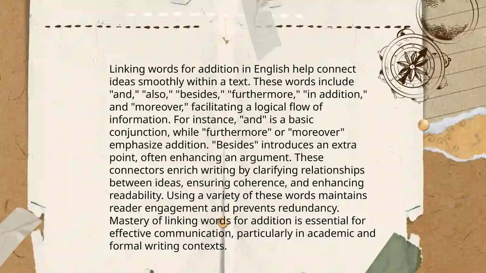 Linking words 4