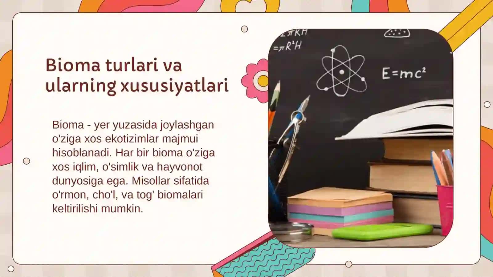 Bioma va biologik xilma-xillik 4