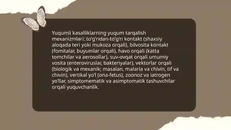 Yuqumli va yuqumsiz kasalliklar 4
