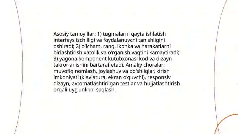 Mavjud tugmalarning dizayn tamoyillari 4