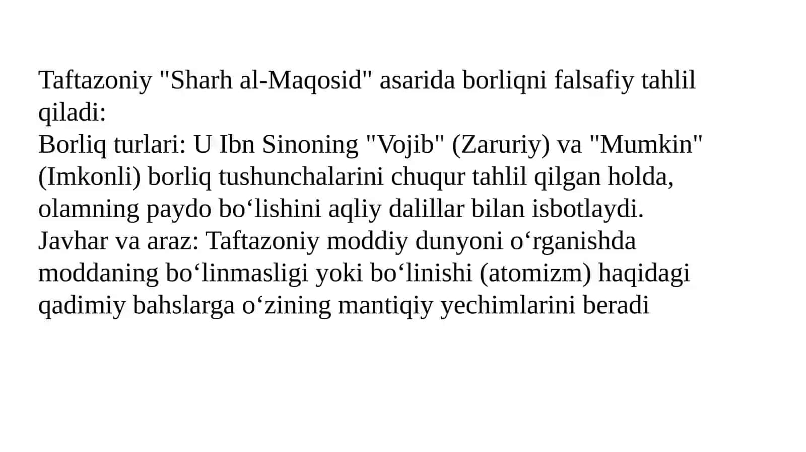 SA’DIDIN TAFTAZONIY FALAFASI 4