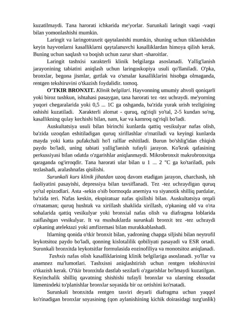 Nafas TIZIMINING KASALLIKLARI 4