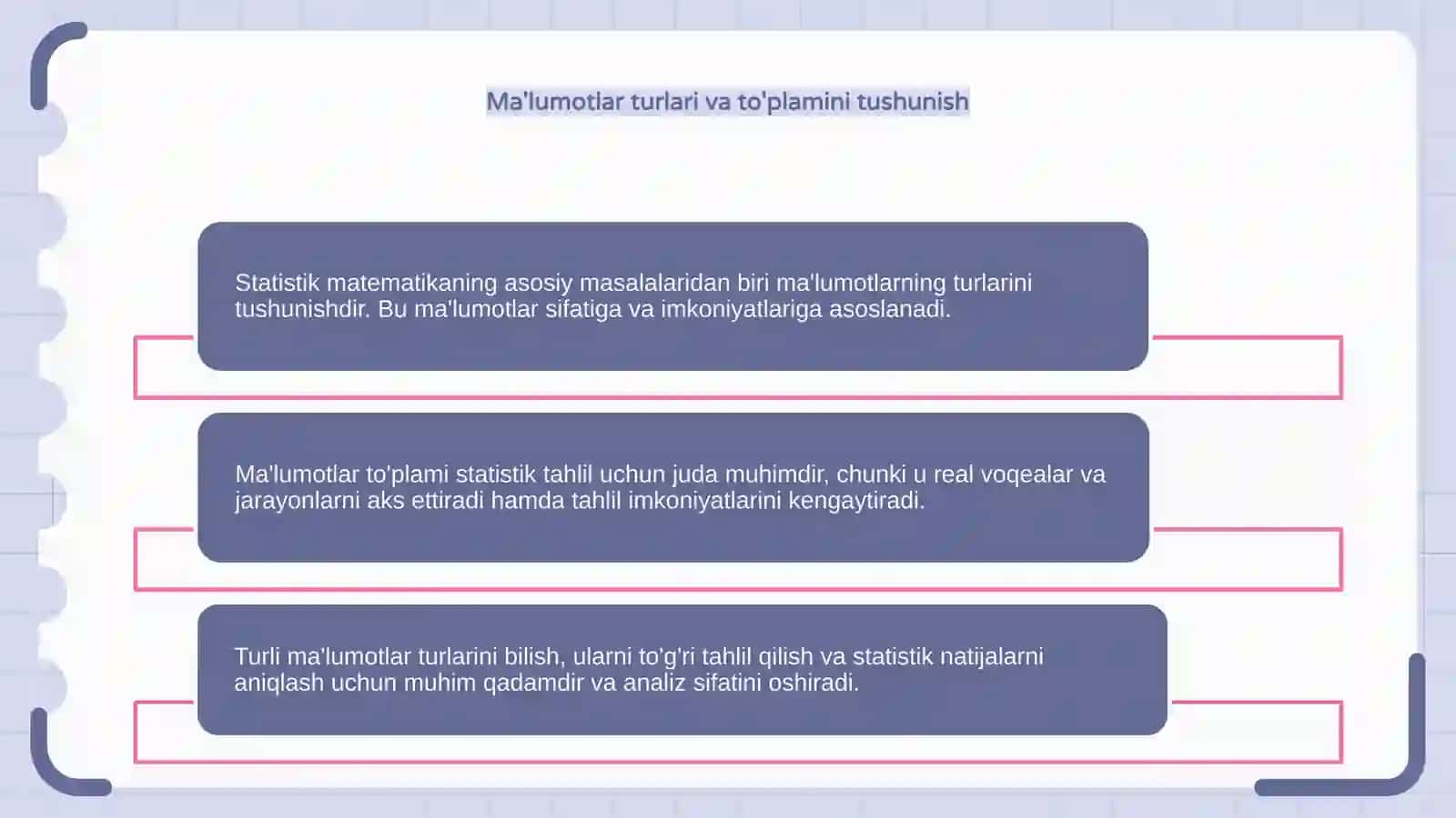 Matematik statistikaning asosiy masalalari 4