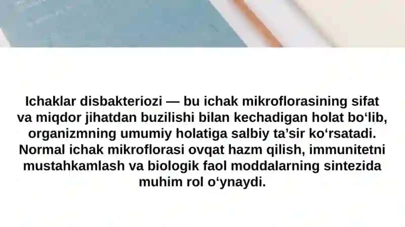 Ichaklardis Bakteriozi: Etiologiyasi 4