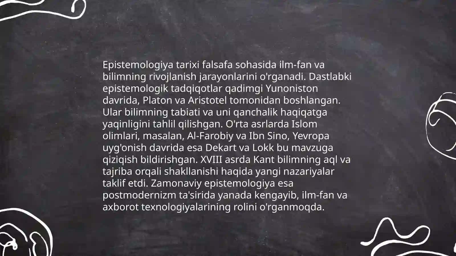 Bilish falsafasi 4