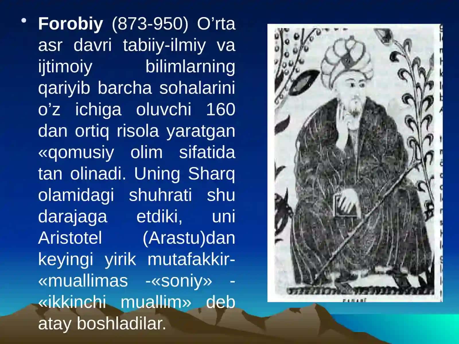 O’rta Osiyo muttafakirlari iqtisodiy g’oyalari 4