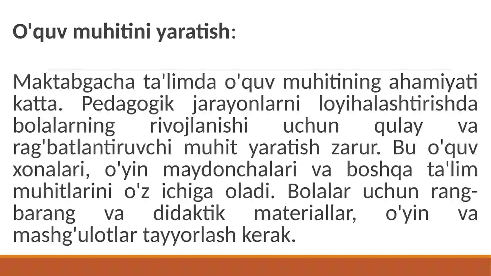 Pedagogik jarayonlarni loyihalash fanini o'qitish 4