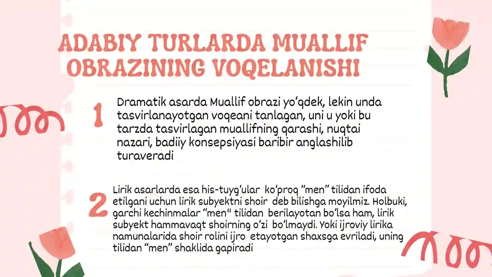 BADIIY ASARDA MUALLIF OBRAZI. DIALOGIZM 4