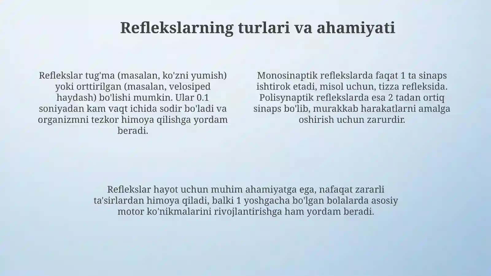 Orqa miya reflekslari 4