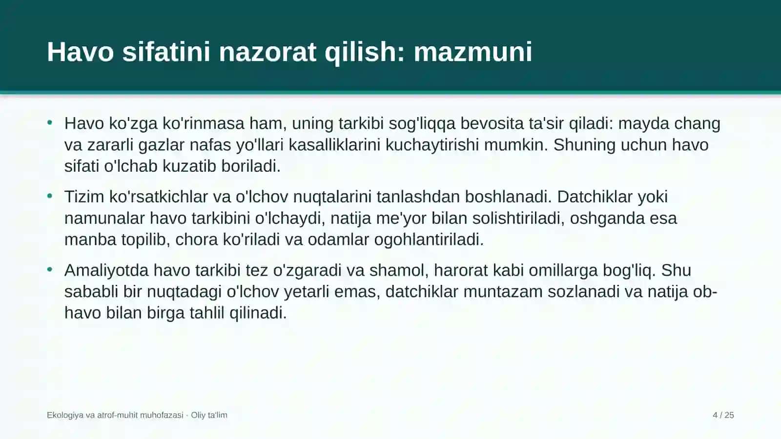 Xususiy klinikalarda havo sifatini nazorat qilish 4