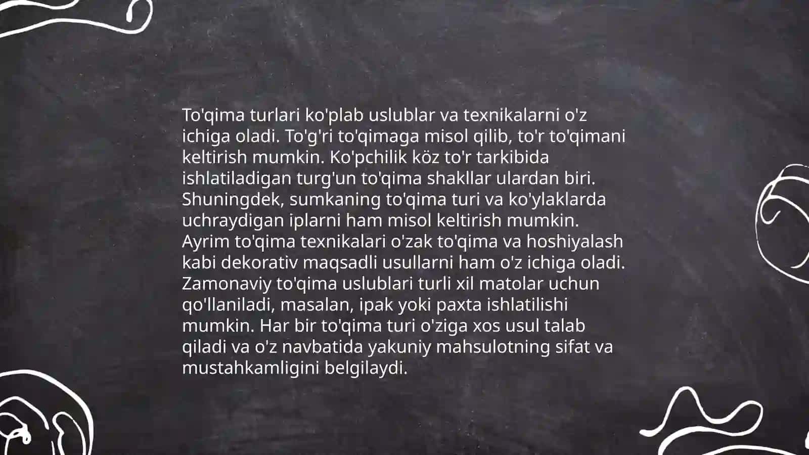 Toqima xillari va vazifasi 4