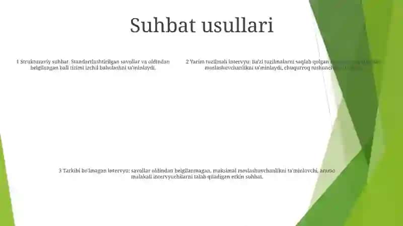 Shaxsni Tadqiq Etish Metodlari 4