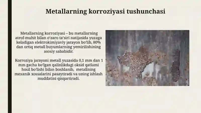 Metallar karroziyasi 4