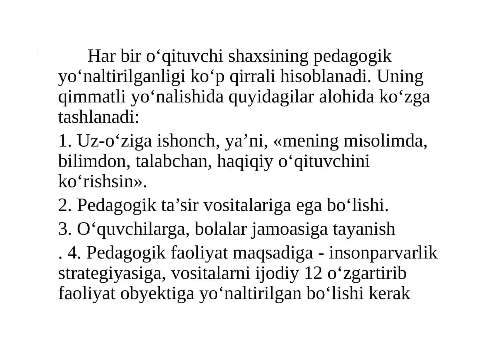 Pedagogik mahoratni egallash vositalari 4
