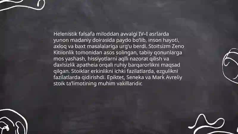 Gʻarb falsafasi 4
