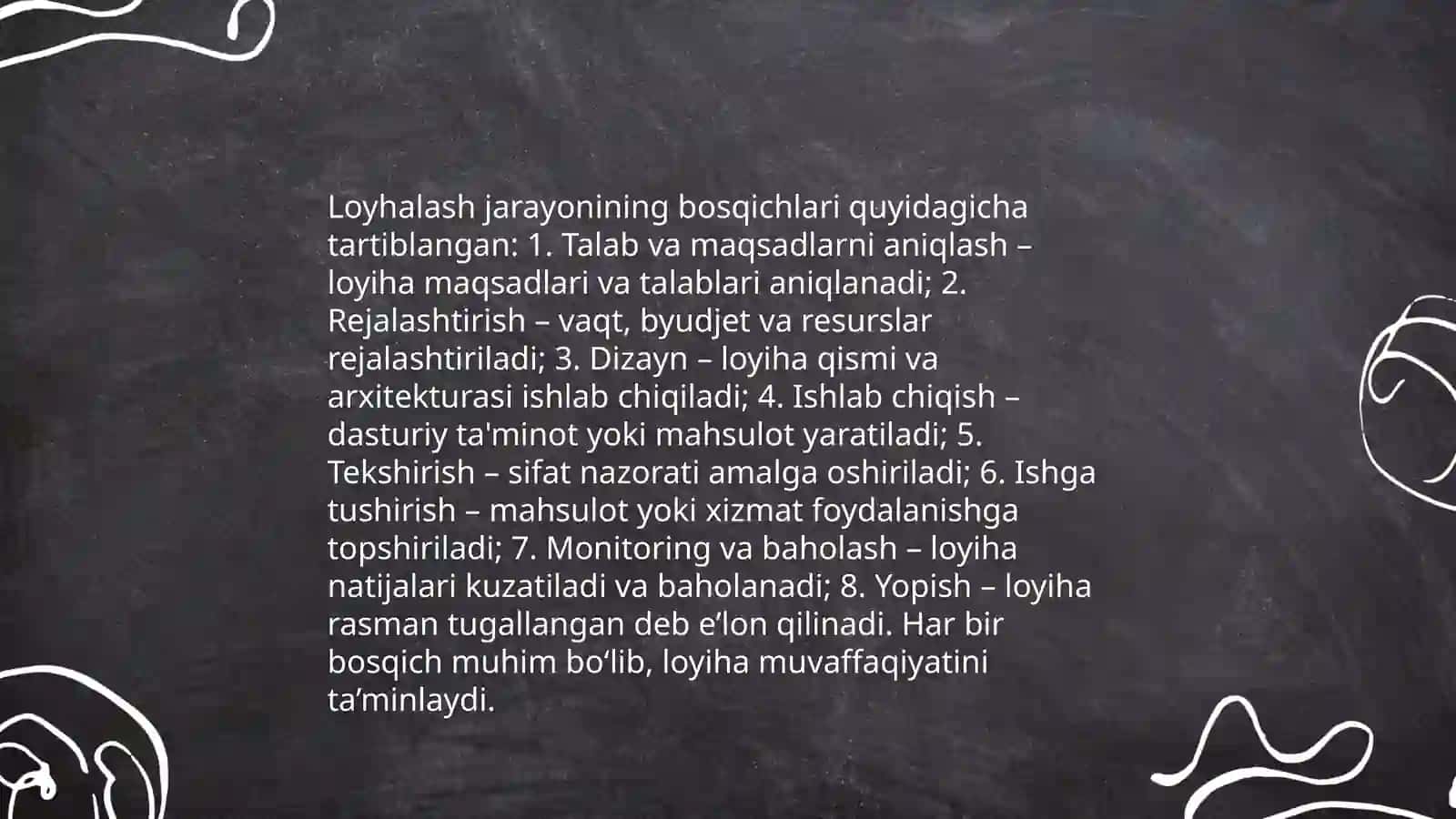 Loyhalash ishlarining xususiyatlari 4