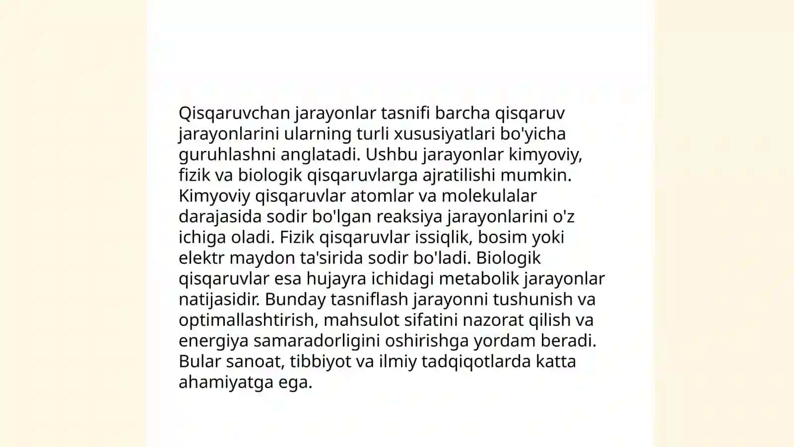 Harakatchan va qisqaruvchan jarayonlar 4