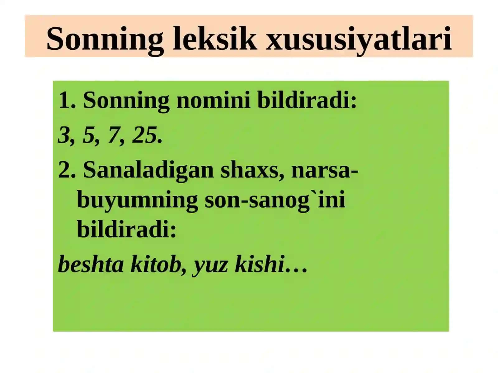 SON SO`Z TURKUMI 4