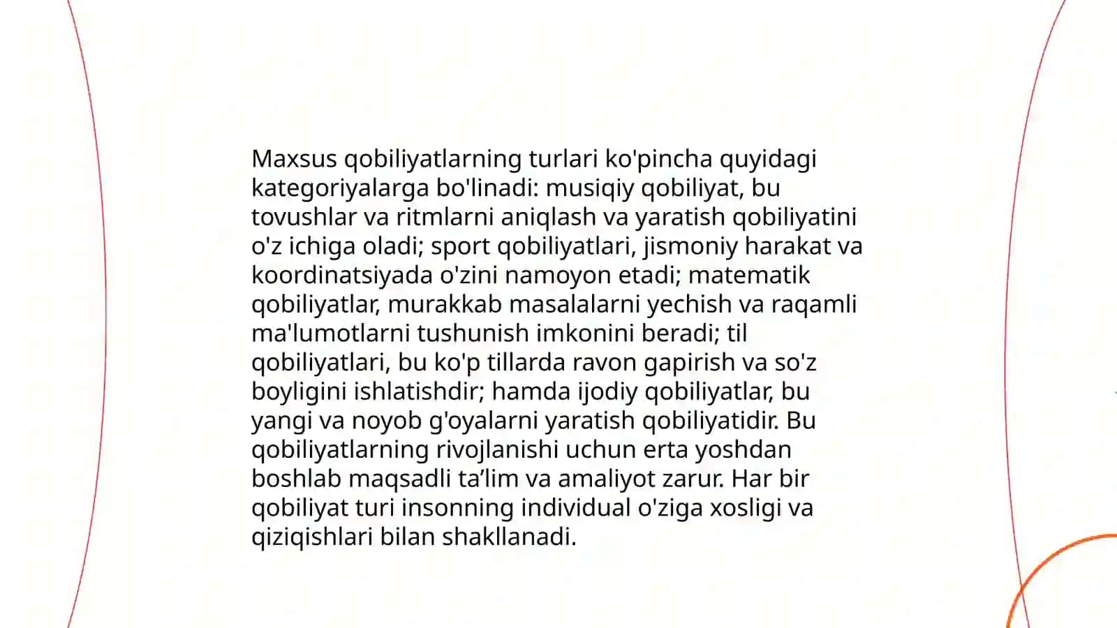 Umumiy va maxsus qobilyatlar psixologiyasi 4